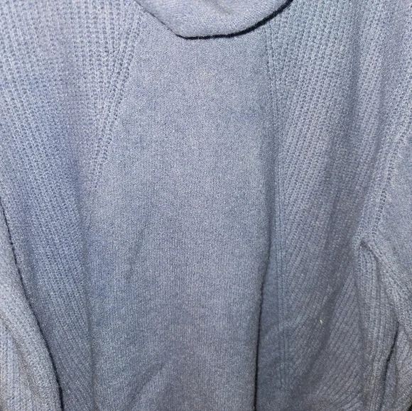 Time & Tru Womans Long Sleeve Blue Sweater Size Xxl (20) - Picture 11 of 13